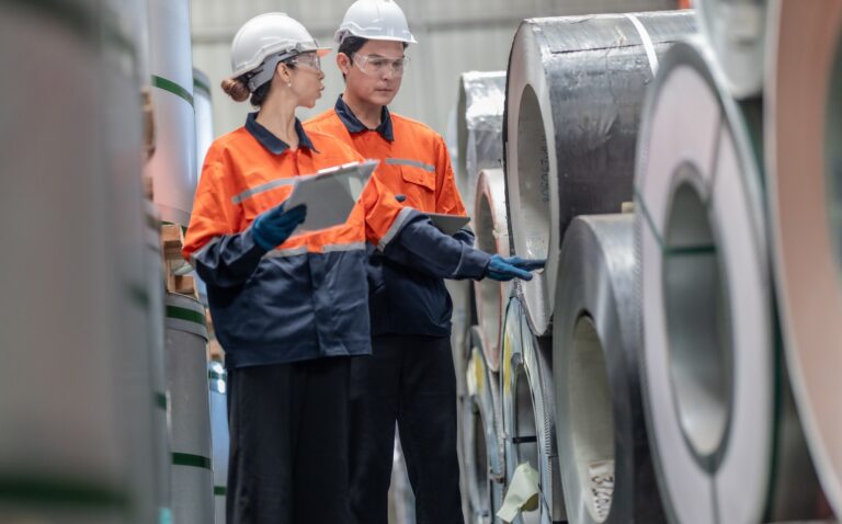 nventory Audit at Metal Sheet Factory